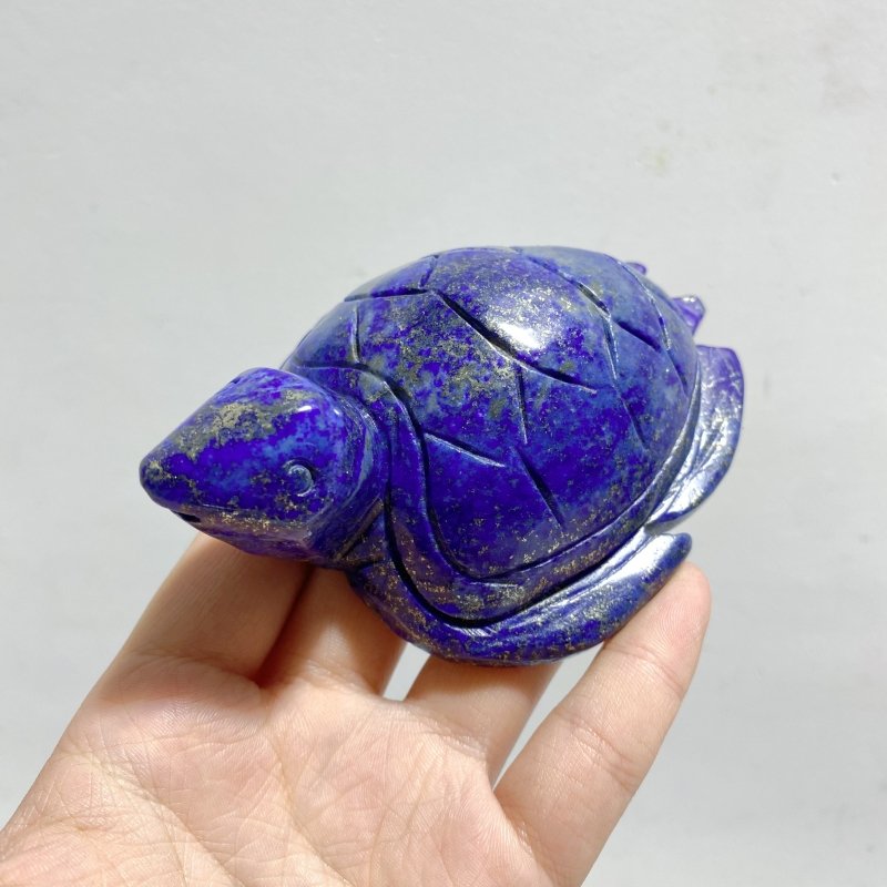 10 Pieces Lapis Lazuli Sea Turtles Carving -Wholesale Crystals
