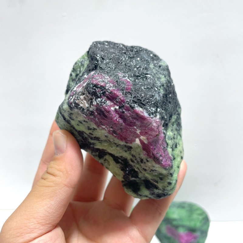 10 Pieces Large Raw Ruby Zoisite Specimen - Wholesale Crystals