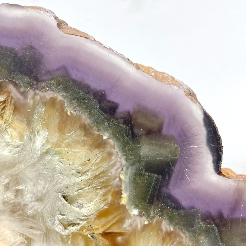 11 Pieces Fluorite Mixed Pyrite Points - Wholesale Crystals