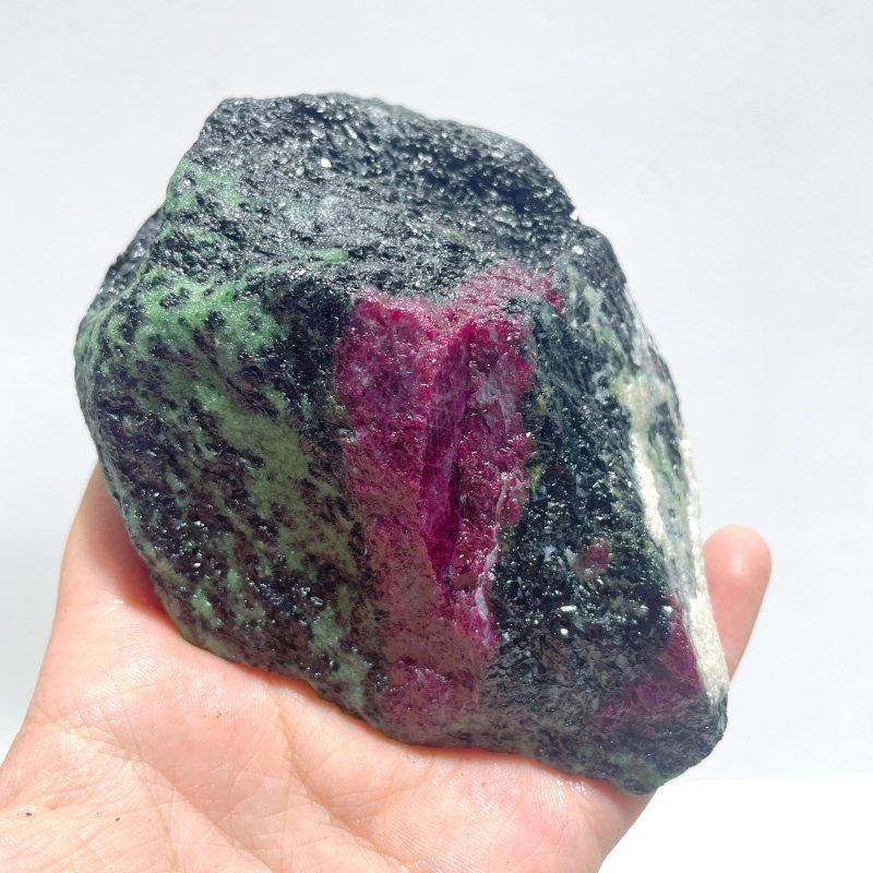 11 Pieces Large Raw Ruby Zoisite Specimen - Wholesale Crystals