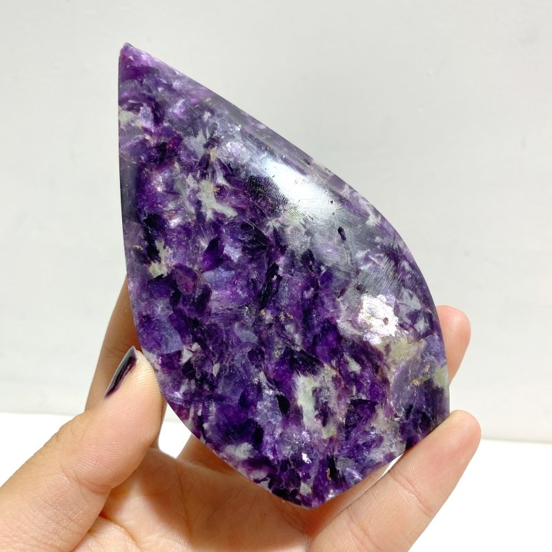 11 Pieces Spark Lepidolite Arrow Head Shape - Wholesale Crystals