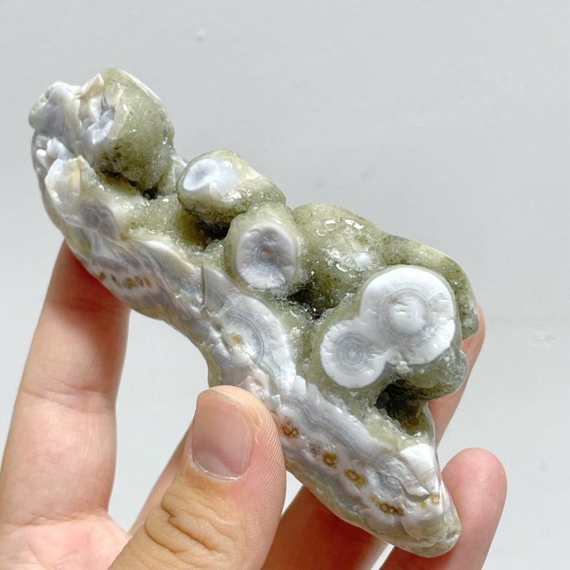 13 Pieces 8th Vein Ocean Jasper Free Form Mixed Size A02 - Wholesale Crystals