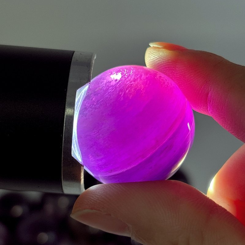 14 Pieces High Quality Purple Lepidolite Spark Spheres -Wholesale Crystals