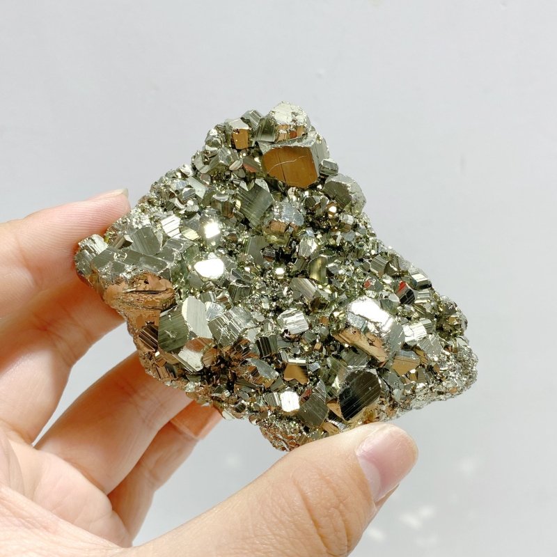 15 Pieces Raw Pyrite Stone Mineral Specimen - Wholesale Crystals