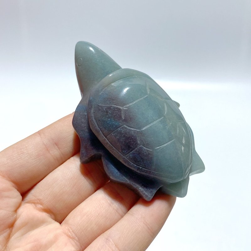 15 Pieces Trolleite Stone Sea Turtles Carving - Wholesale Crystals