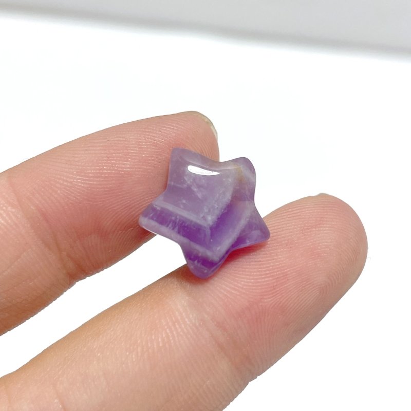 1.5CM Mini Chevron Amethyst Star Wholesale - Wholesale Crystals