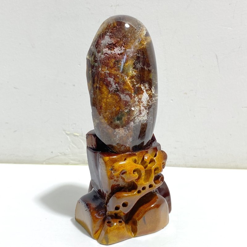 2 Pieces Beautiful Garden Quartz With Stand -Wholesale Crystals