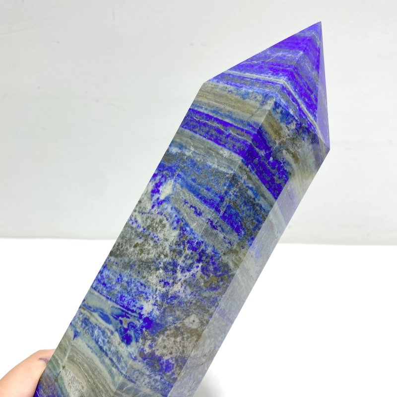 2 Pieces Tall Lapis Lazuli Points - Wholesale Crystals