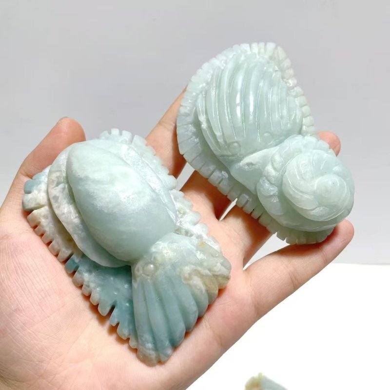 20 Pieces Caribbean Calcite Sea Animals Carving - Wholesale Crystals