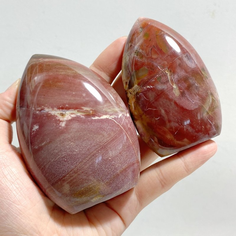 20 Pieces Petrified Wood Stone Arrow Head Shape -Wholesale Crystals