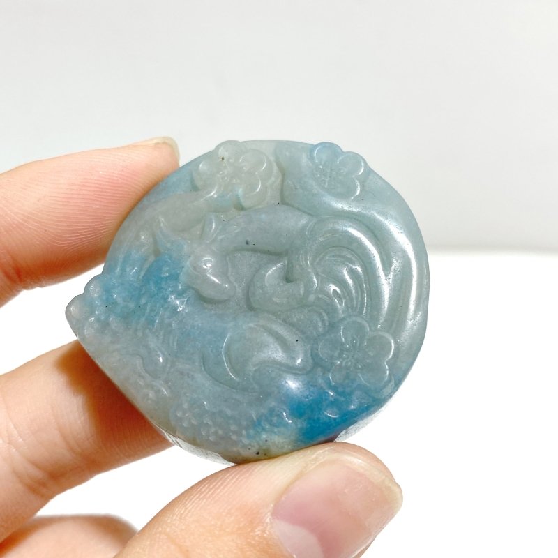 20 Pieces Trolleite Stone Deer Carving Clearance - Wholesale Crystals