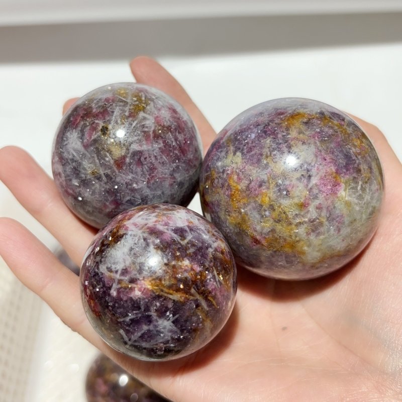 21 Pieces Unicorn Stone Spheres -Wholesale Crystals