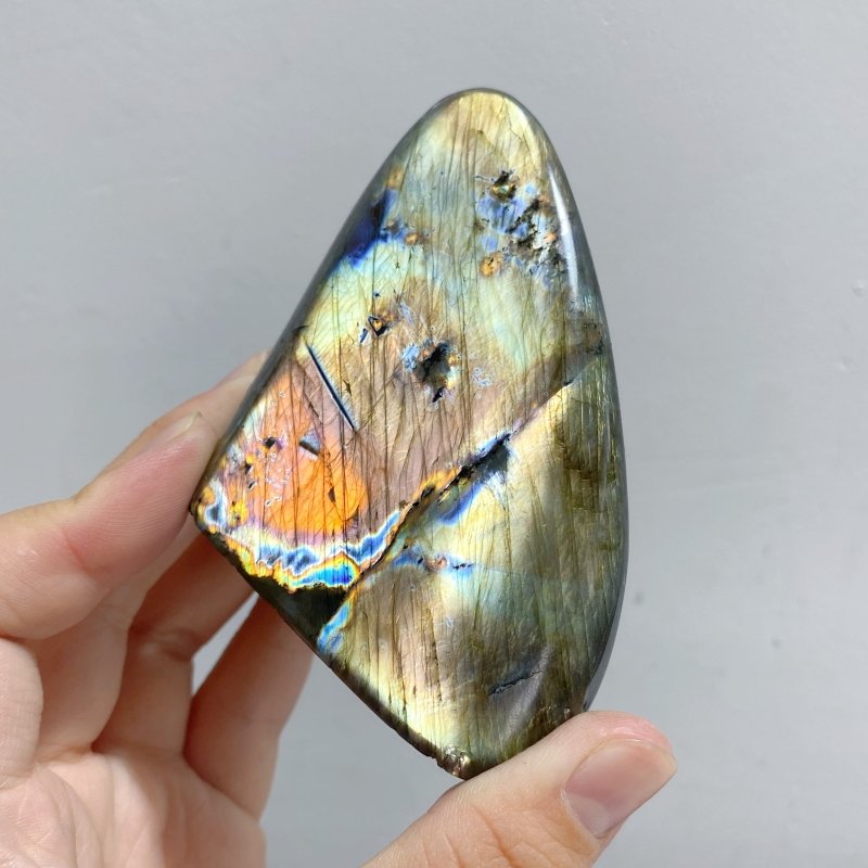 25 Pieces Beautiful Polished Labradorite Free Form -Wholesale Crystals