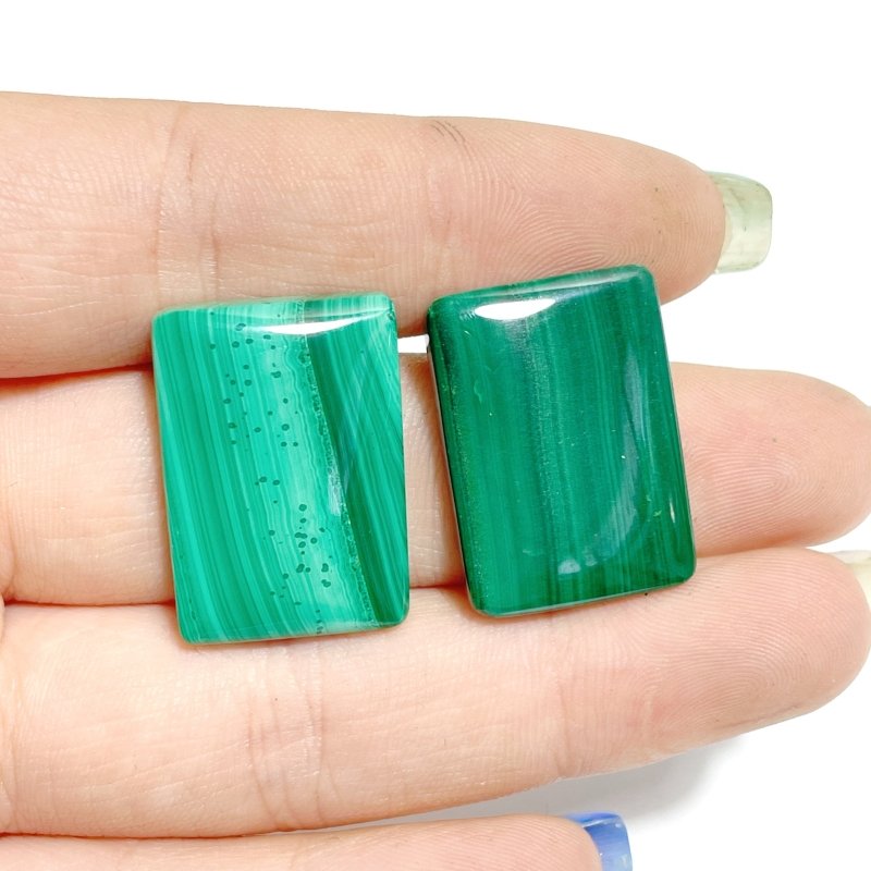 2.5CM High Quality Natural Malachite Cube Wholesale DIY Pendant - Wholesale Crystals
