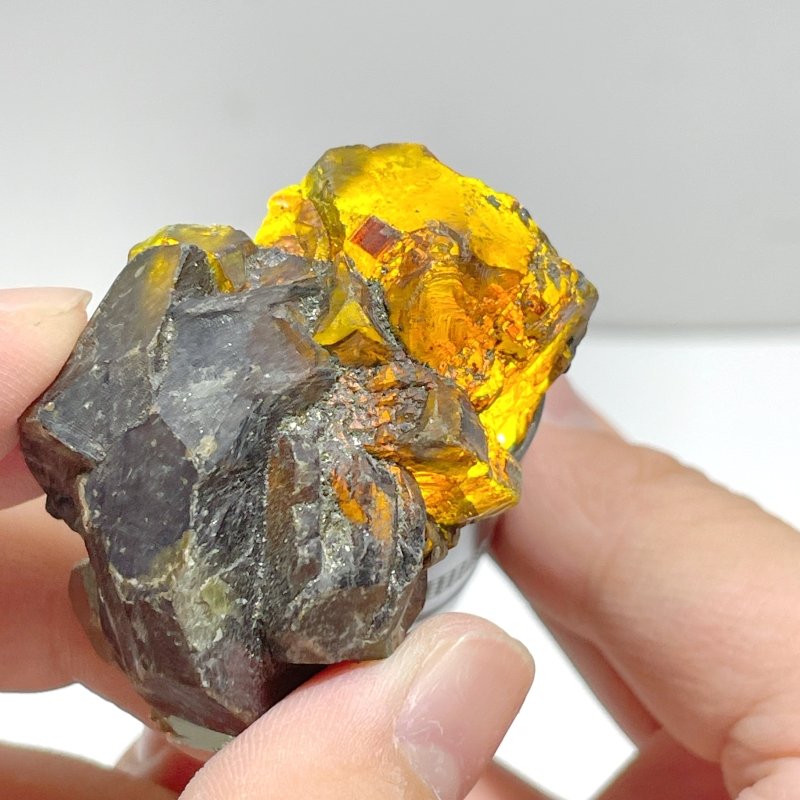 3 Pieces Rare Green Garnet Mixed Pyrite Specimen - Wholesale Crystals