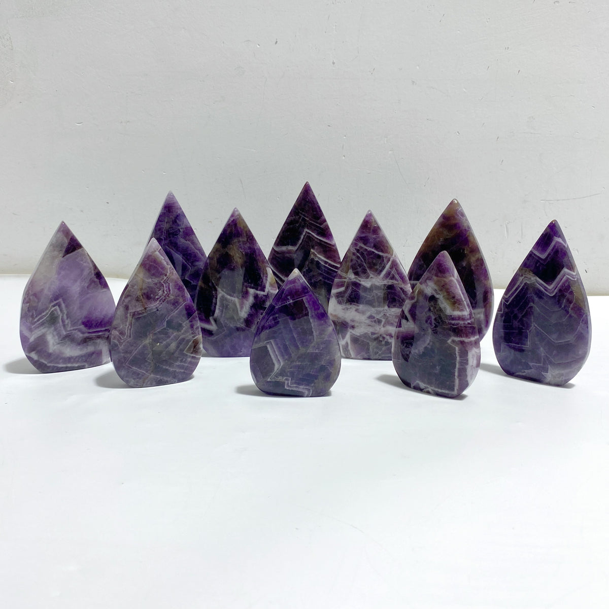 Chevron Amethyst Arrow Head Shape Wholesale