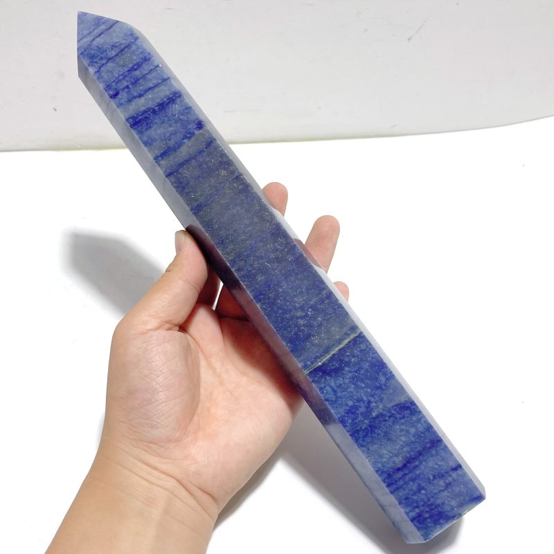 4 Pieces Large Blue Aventurine Tower - Wholesale Crystals