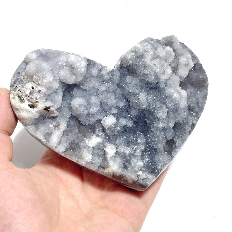 4 Pieces Sphalerite Heart With Stand - Wholesale Crystals