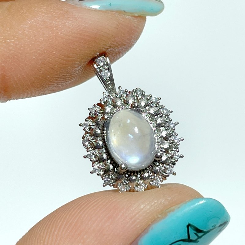 4 Styles Moonstone Pendant Wholesale - Wholesale Crystals