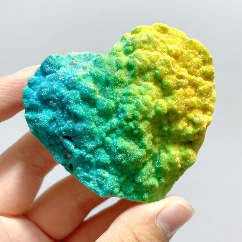 45 Pieces Angel Aura Heart Crystals Spirit Quartz Cluster - Wholesale Crystals