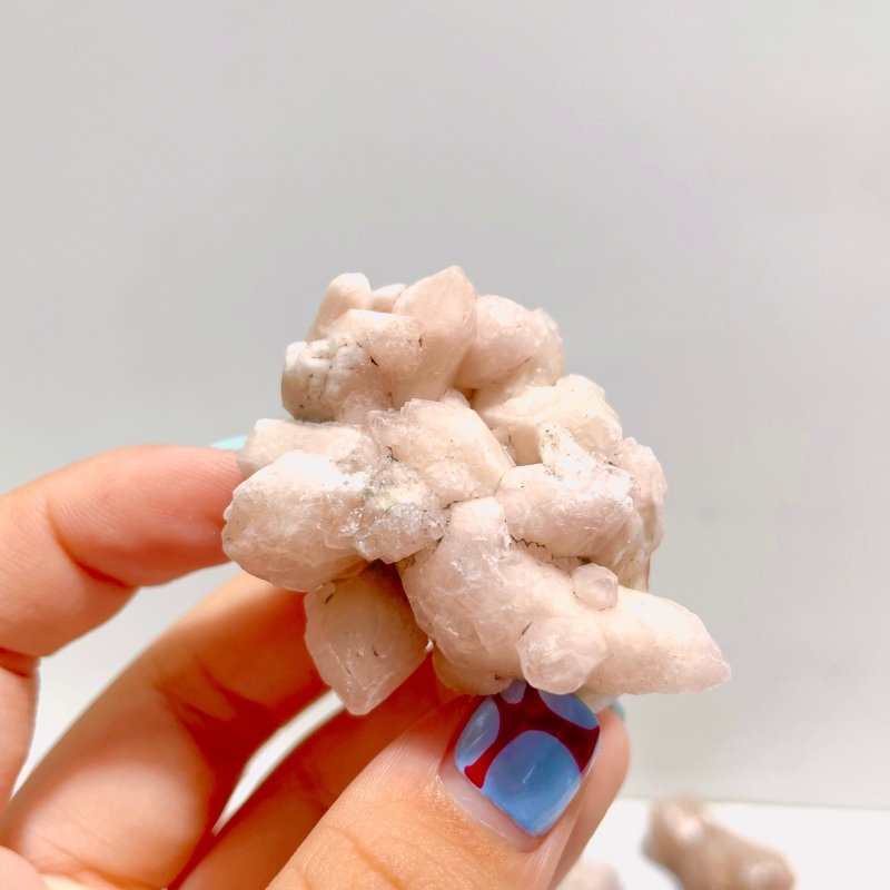 45 Pieces Raw Pink Quartz Specimen - Wholesale Crystals