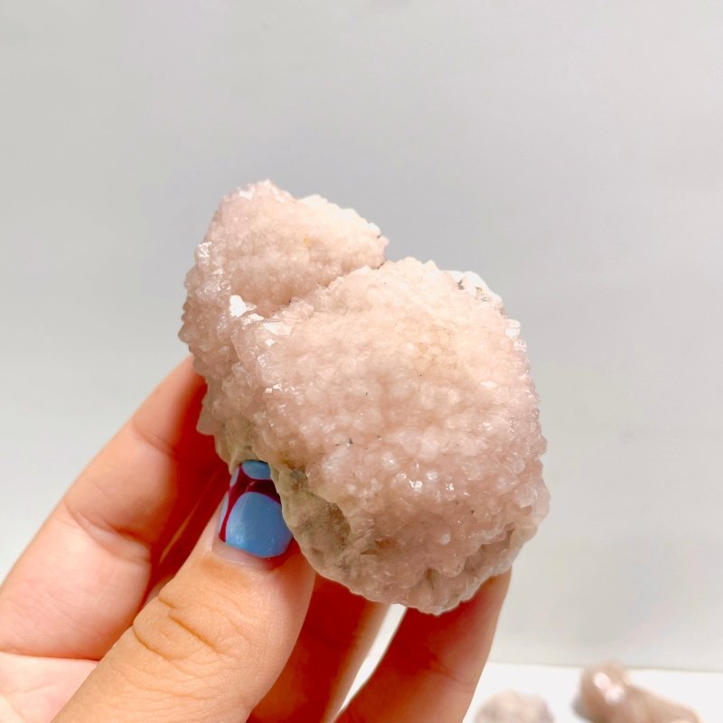 45 Pieces Raw Pink Quartz Specimen - Wholesale Crystals