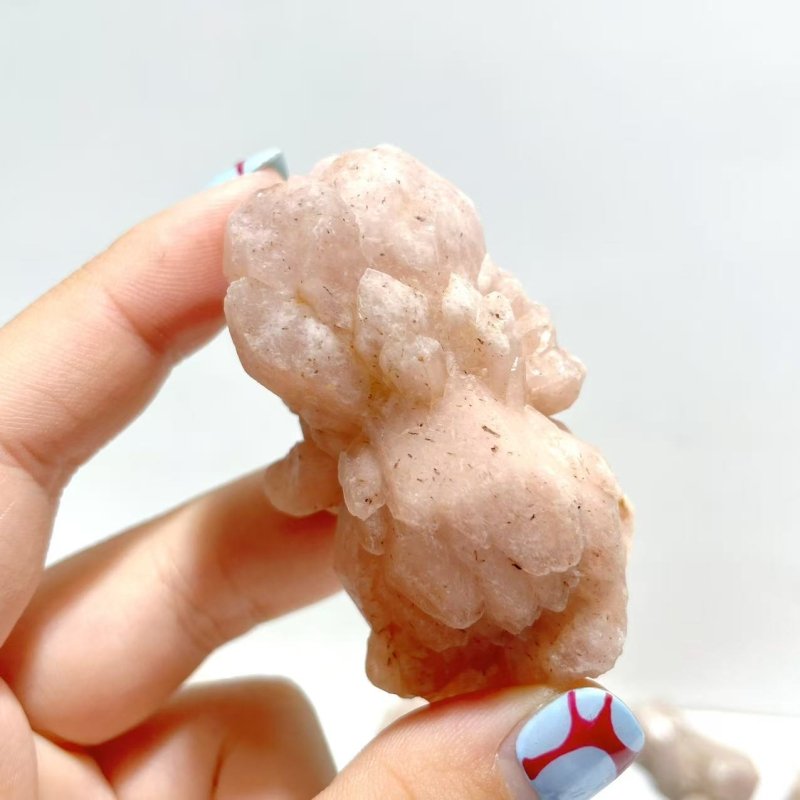 45 Pieces Raw Pink Quartz Specimen - Wholesale Crystals