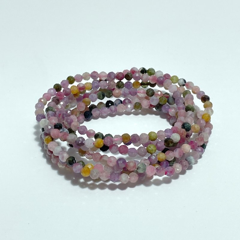 4mm Multi - faceted Unicorn Stone Bracelets Wholesale - Wholesale Crystals