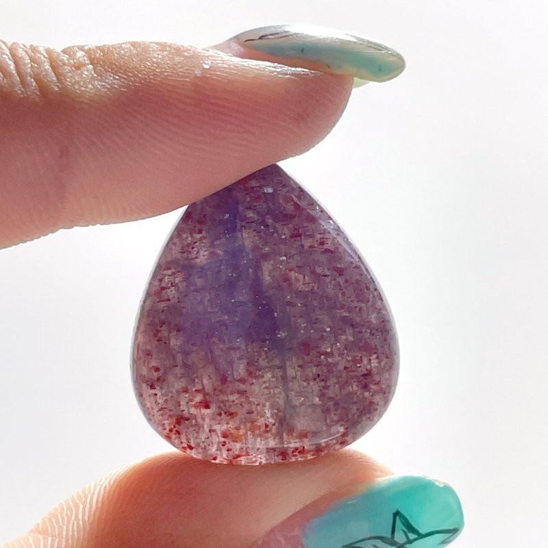 5 Pieces High Quality Cordierite Mixed Lepidocrocite WaterDrop Shape DIY Pendant - Wholesale Crystals