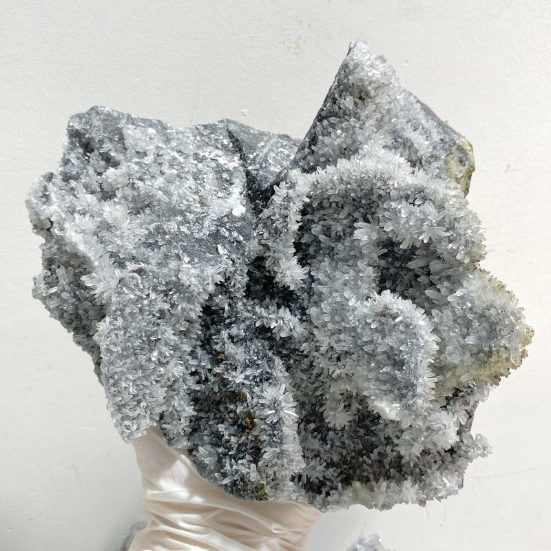 5 Pieces Large Black Clear Quartz Cluster Specimen For Collection -Wholesale Crystals