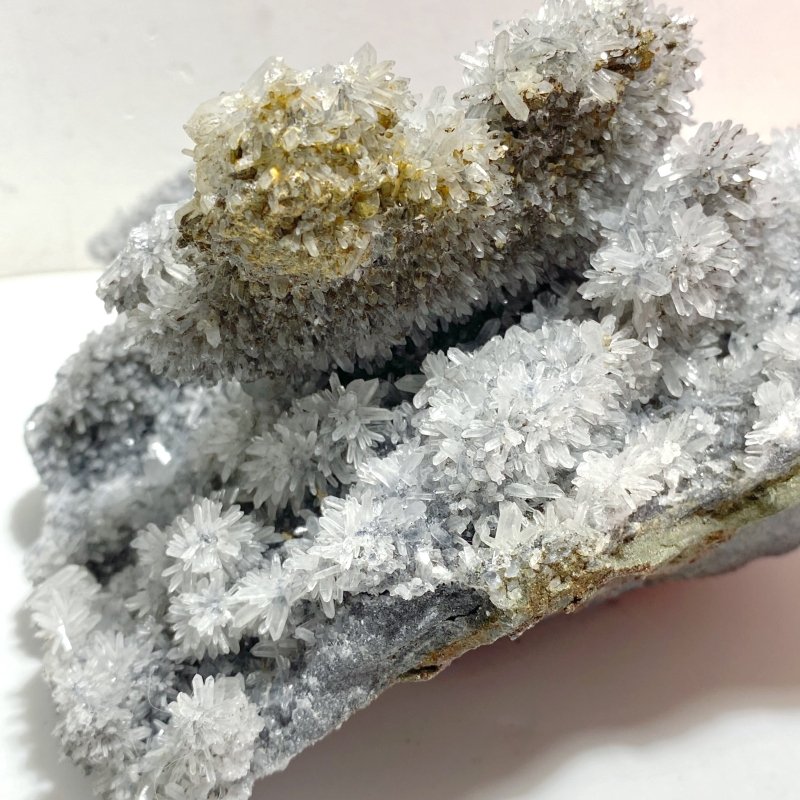 5 Pieces Large Black Clear Quartz Cluster Specimen For Collection -Wholesale Crystals