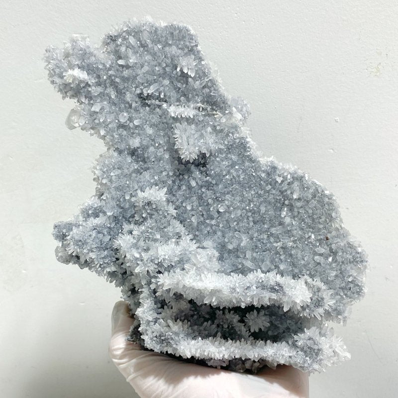 5 Pieces Large Black Clear Quartz Cluster Specimen For Collection -Wholesale Crystals