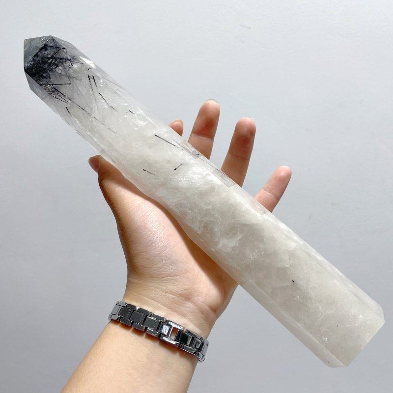 5 Pieces Large Black Tourmaline Crystal Tower - Wholesale Crystals