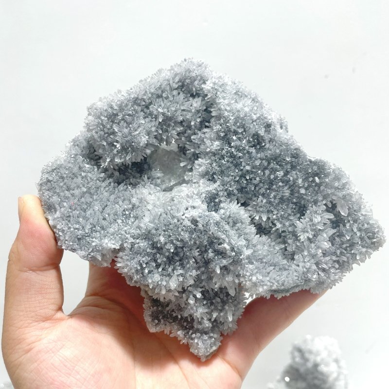 5 Pieces Large Clear Quartz Cluster Specimen - Wholesale Crystals