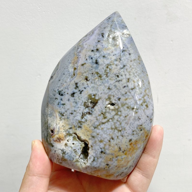5 Pieces Ocean Jasper Arrow Head Shape Home Decor - Wholesale Crystals