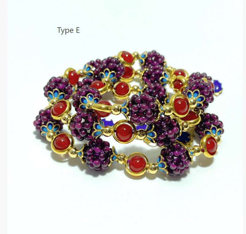 5 Types Garnet DIY Bracelets Wholesale - Wholesale Crystals