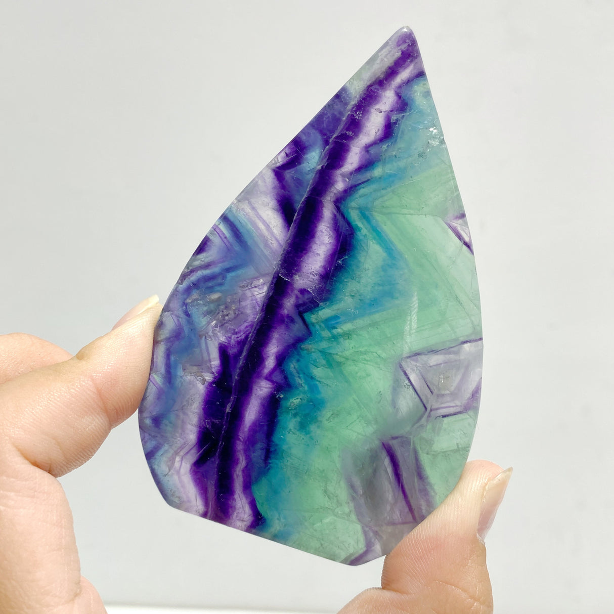 Rainbow Fluorite Arrow Head Shape Wholesale