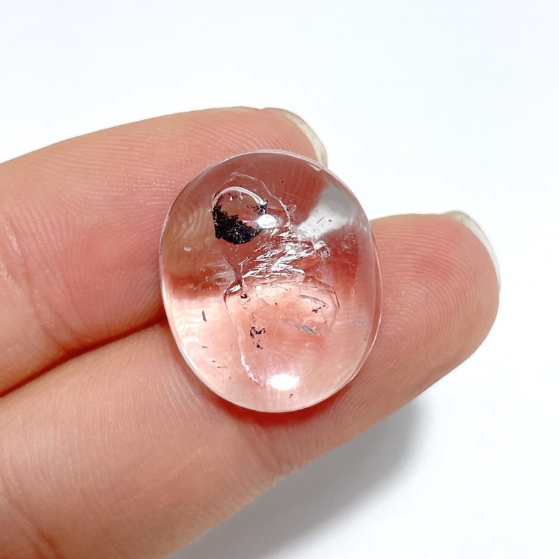 6 Pieces Enhydro Quartz Oval Cabochon Crystal DIY Pendants 1 - Wholesale Crystals