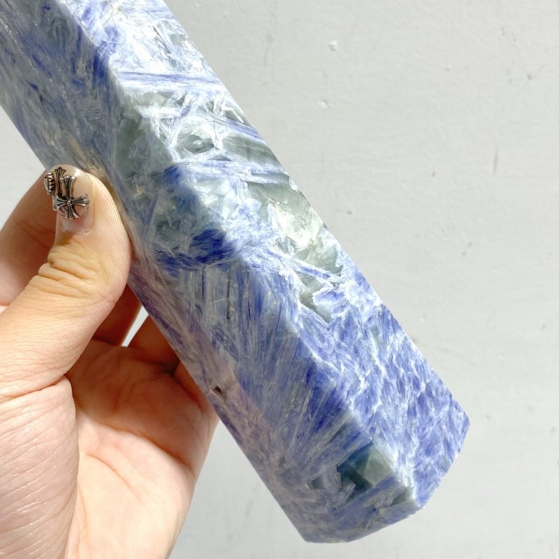 6 Pieces Large Blue Kyanite Point -Wholesale Crystals