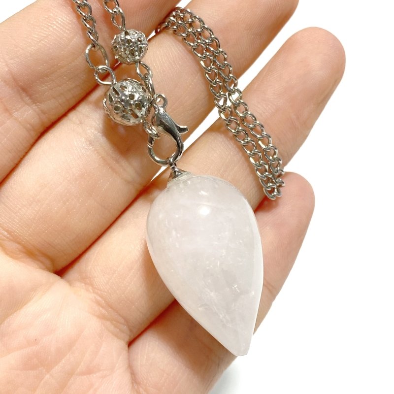 6 Types Teardrop Pendulum Healing Pendants Wholesale Tiger Eye Clear Quartz - Wholesale Crystals