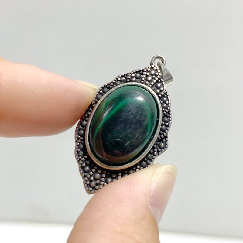 67 Pieces Beautiful Malachite Pendants -Wholesale Crystals