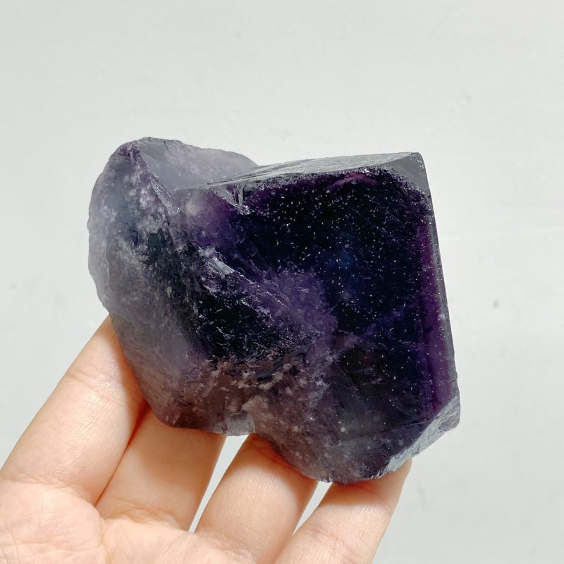 7 Pieces Raw Blue Fluorite Stone -Wholesale Crystals