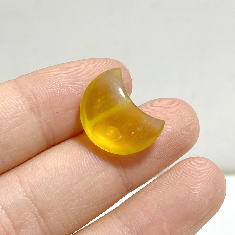 72 Pieces Mini Yellow Fluorite Moon -Wholesale Crystals