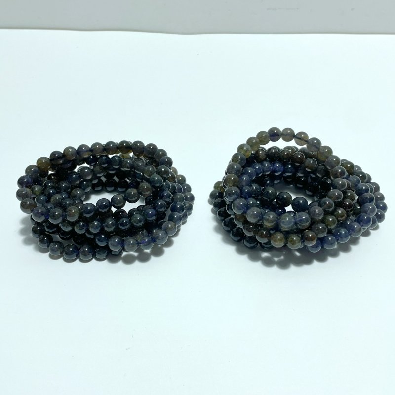 7mm/8mm Cordierite Bracelet Wholesale - Wholesale Crystals