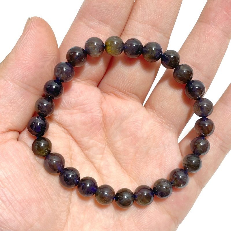 7mm/8mm Cordierite Bracelet Wholesale - Wholesale Crystals