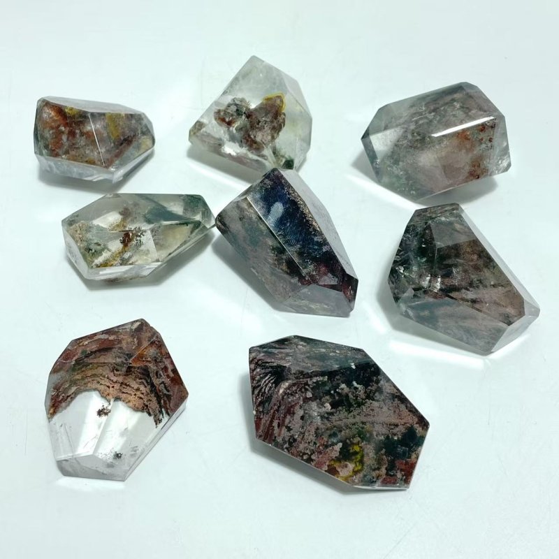 8 Pieces Garden Quartz Free Form 2 - Wholesale Crystals