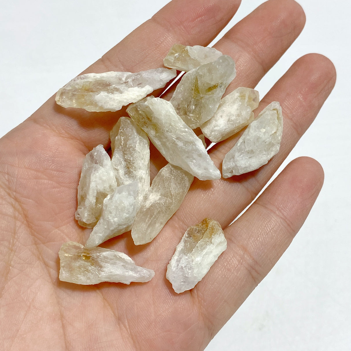 Citrine Mini Point Rough Crystal Wholesale