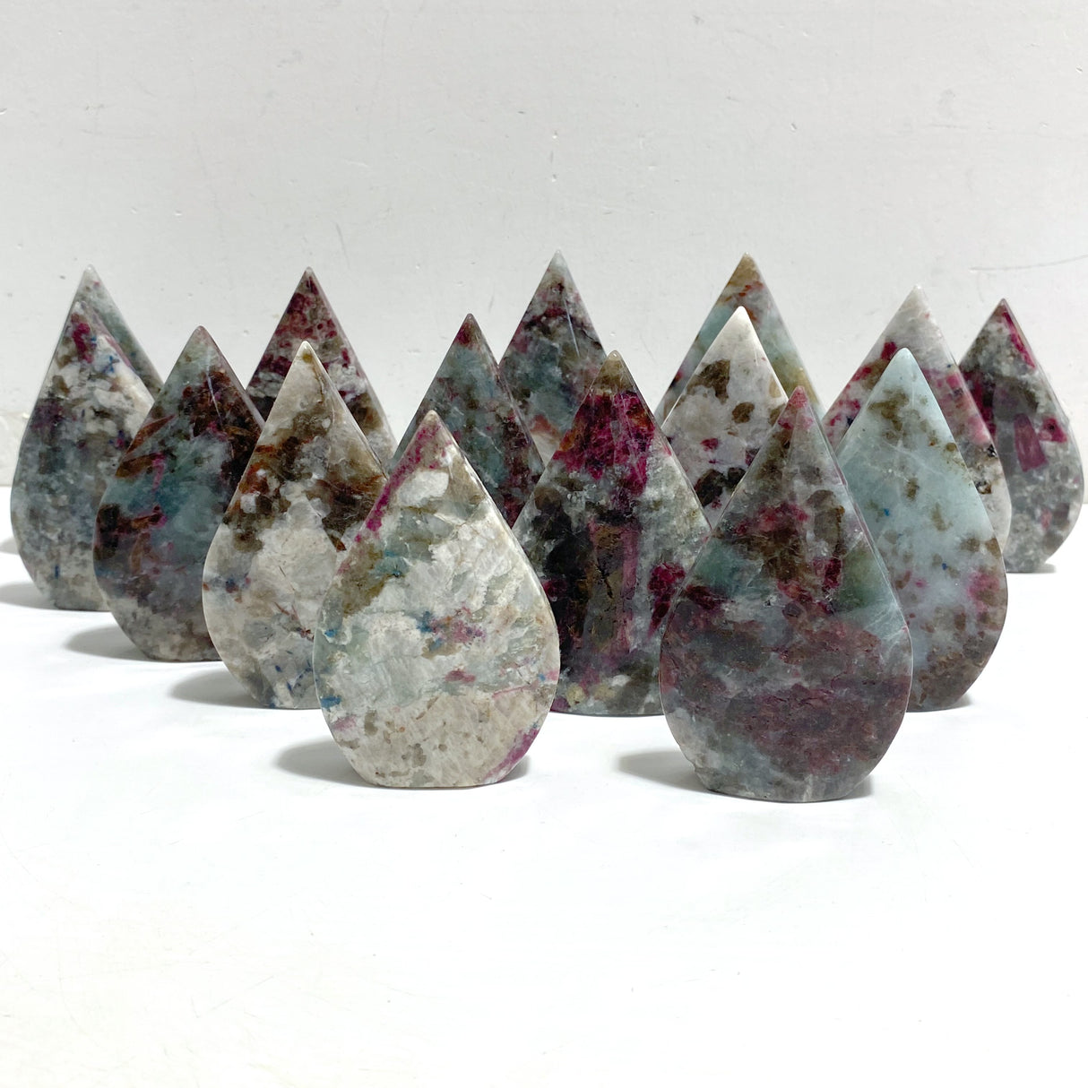 Pink & Blue Tourmaline Arrow Head Shape Wholesale (Crack)