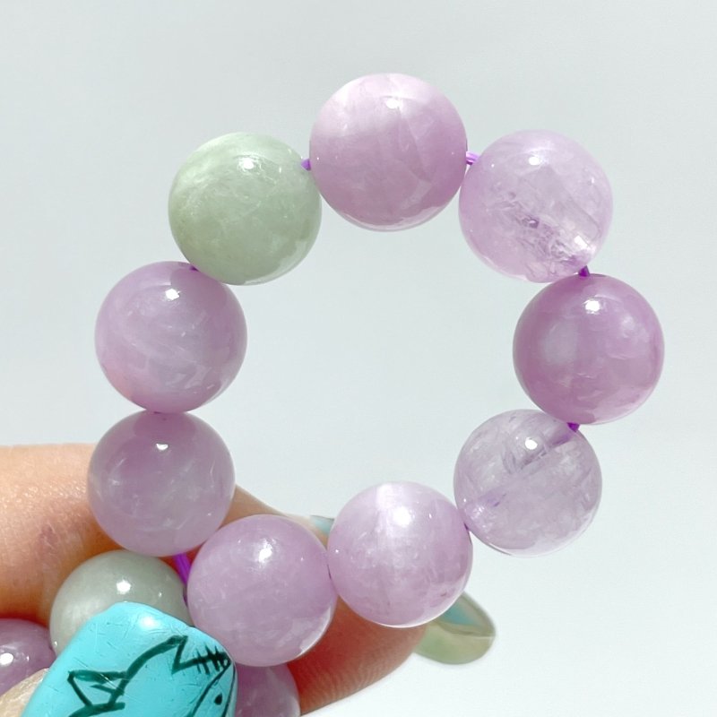 8mm Purple Spodumene Kunzite Bracelet Wholesale - Wholesale Crystals