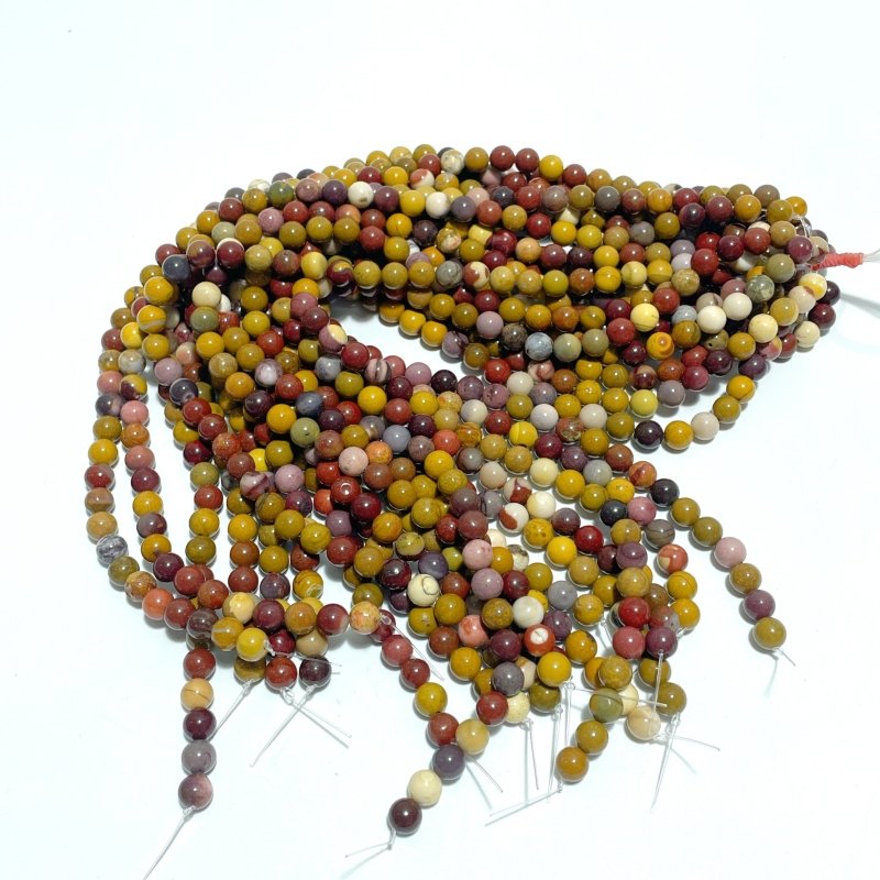 8mm Stripe Beads Bracelets Wholesale Amethyst Caribbean Calcite Sodalite - Wholesale Crystals